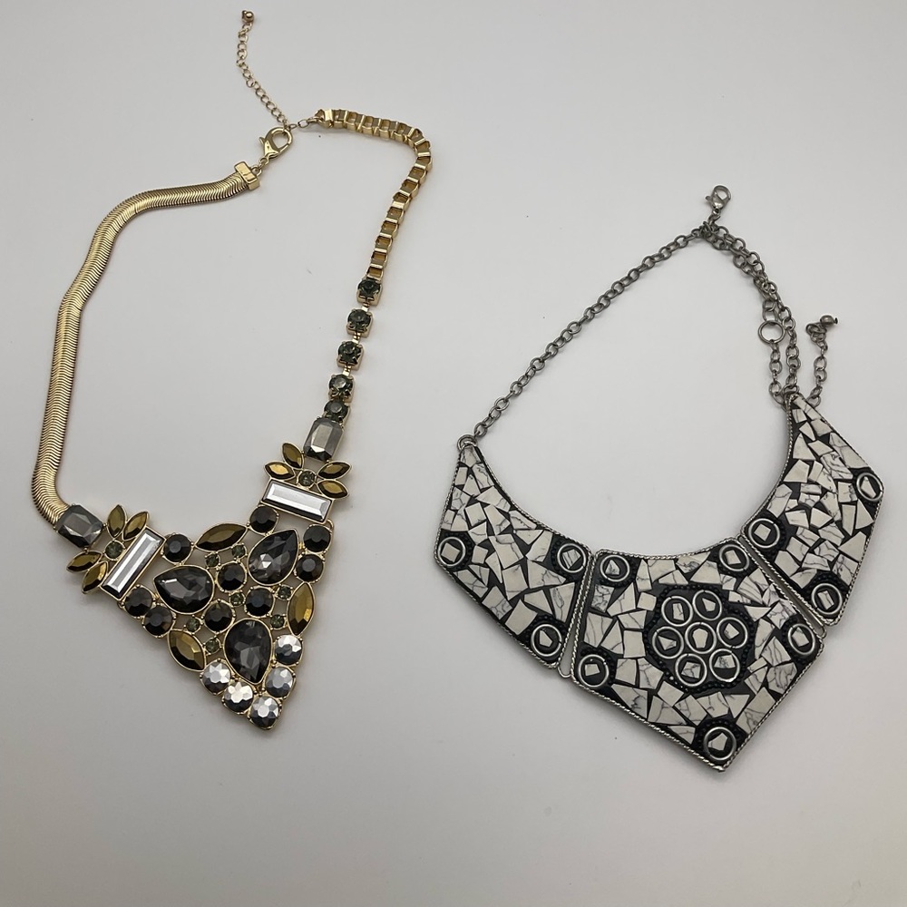 TWO‎ FASHION NECKLACES